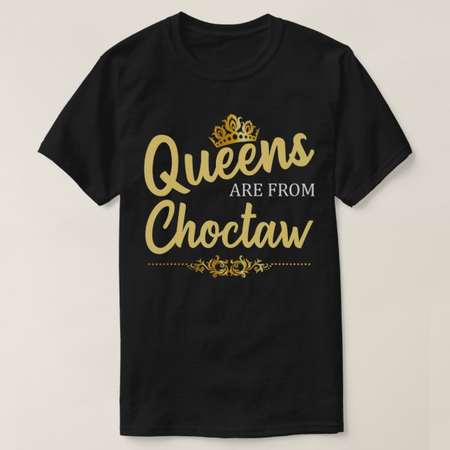 Köerna är från CHOCTAW OK OKLAHOMA Funny Home Roo T Shirt (Design framsida)