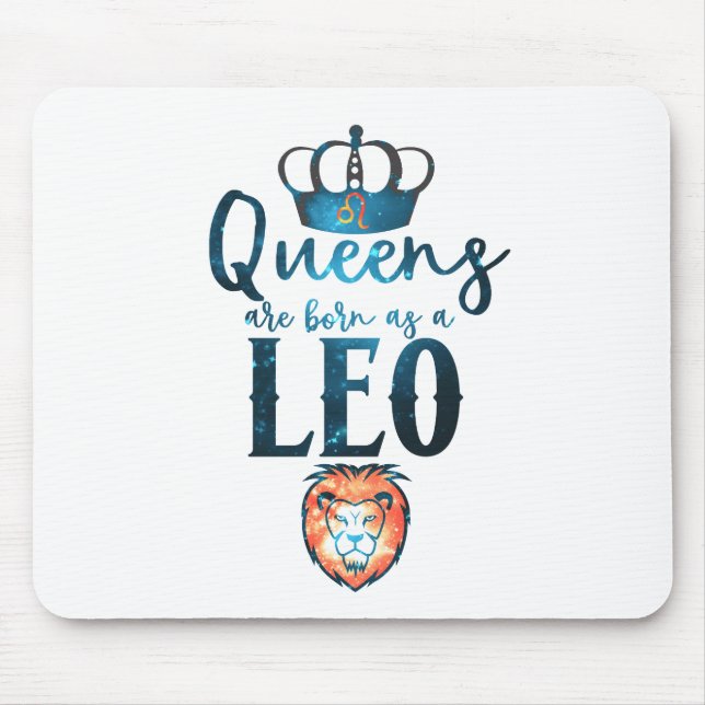 Köerna föds som LEO Zodiac-tecken i augusti Musmatta (Framsidan)