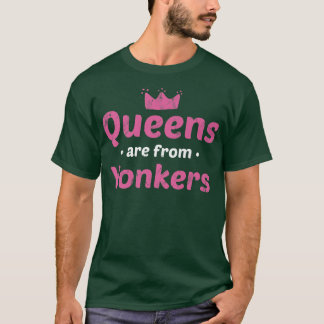 Köerna kommer från Yonkers New York Hometown Nyc H T Shirt