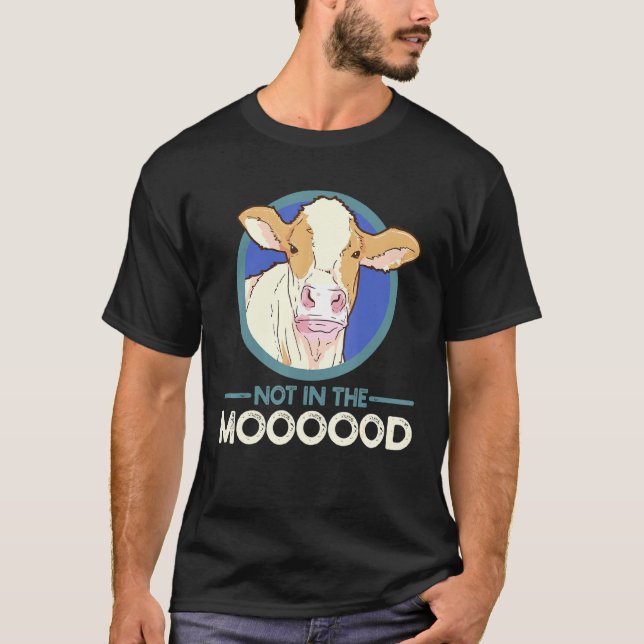 Kofarmare Jordbruk T Shirt (Framsida)
