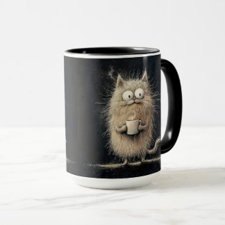 Koffe Buzz Katt Mugg