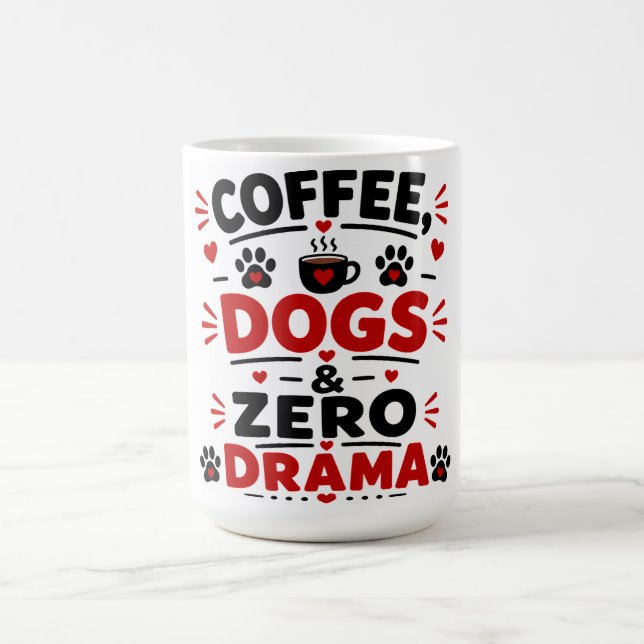 Koffe Hundar Noll Drama Kaffemugg (Center)