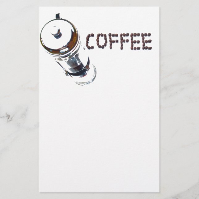 Koffe Magi Njut, 'första sak i morse', ' Brevpapper (Framsida)