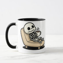 Koffe paus – Dödgrävaren Mörk Humor Kaffe