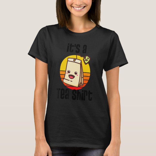 Koffe Tea Drinker Mamma Life T Shirt (Framsida)