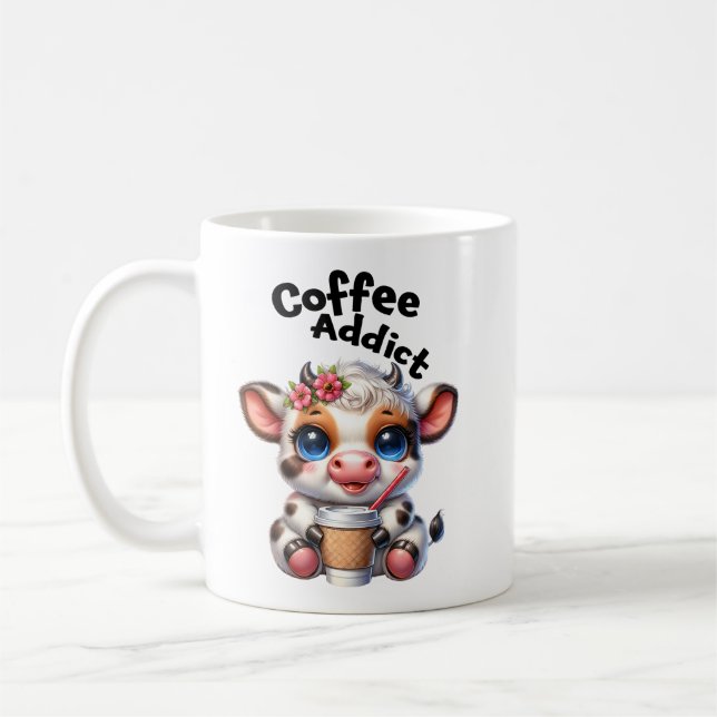 Koffeberoende Kaffemugg (Vänster)