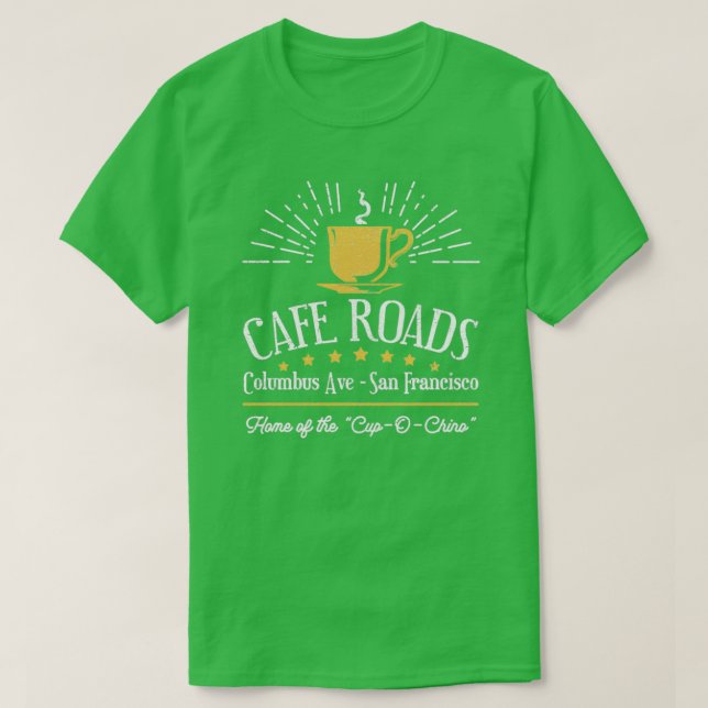 Koffebutiken från så jag gifte mig med ett Ax Murd T Shirt (Design framsida)