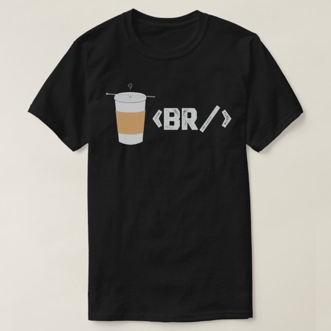 Koffee Break Software Developer Computer Coding Co T Shirt (Design framsida)