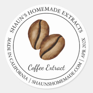 Koffee Extract Modern etikett
