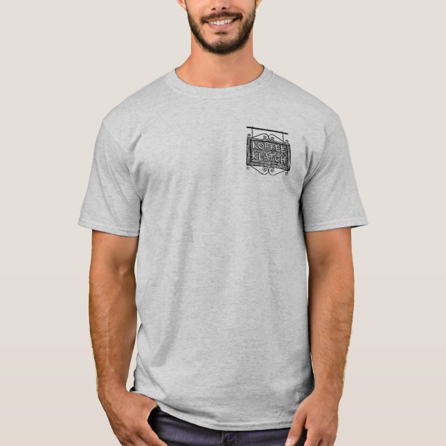 Koffee Klatch Tee (ljus) (Framsida)