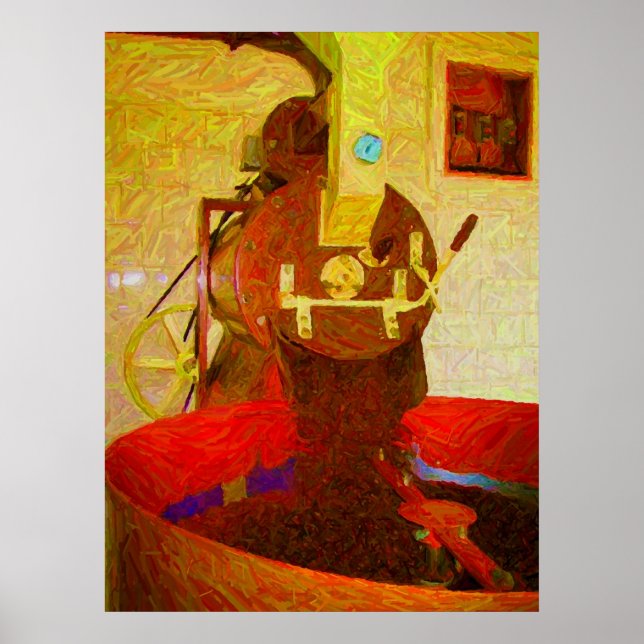 KOFFEE MILL POSTER (Framsidan)