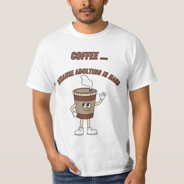 KOFFEE MOOD T SHIRT (Framsida)