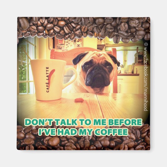 Koffefefrige Magnet (Framsidan)