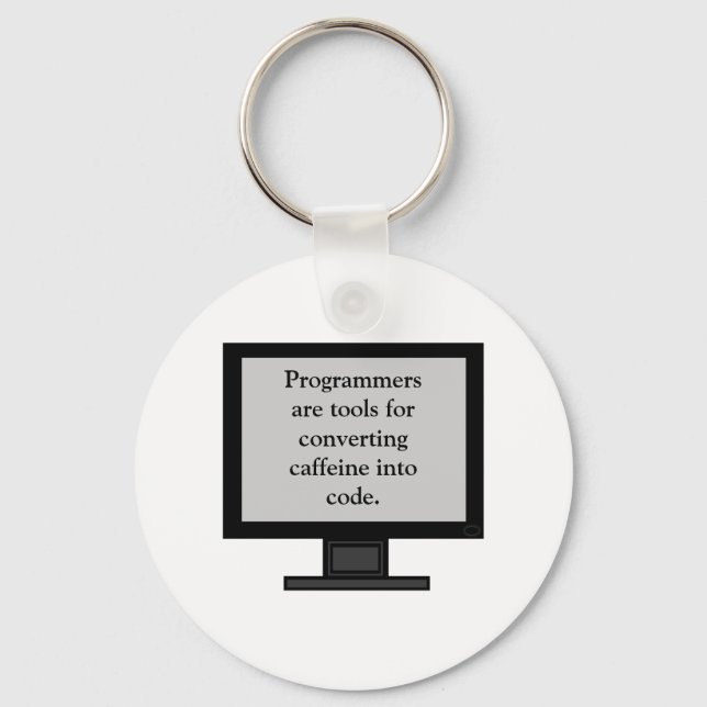 Koffein in i kodnyckelkedjan nyckelring (Framsida)