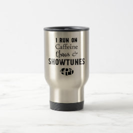 Koffein, kaos & Showtunes Thermaltravel mug Resemugg