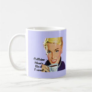 Koffein - mamma bästa vän kaffemugg