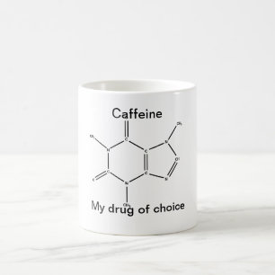 Koffein: min drog av primat kaffemugg