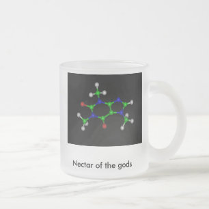 koffein Nectar av gudarna Frostad Glasmugg