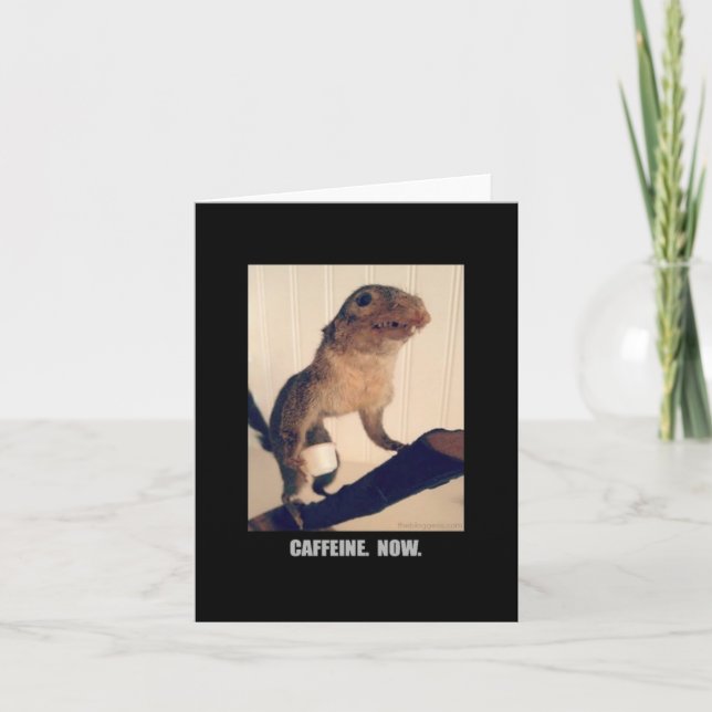 Koffein. Nu. Kort (Framsida)