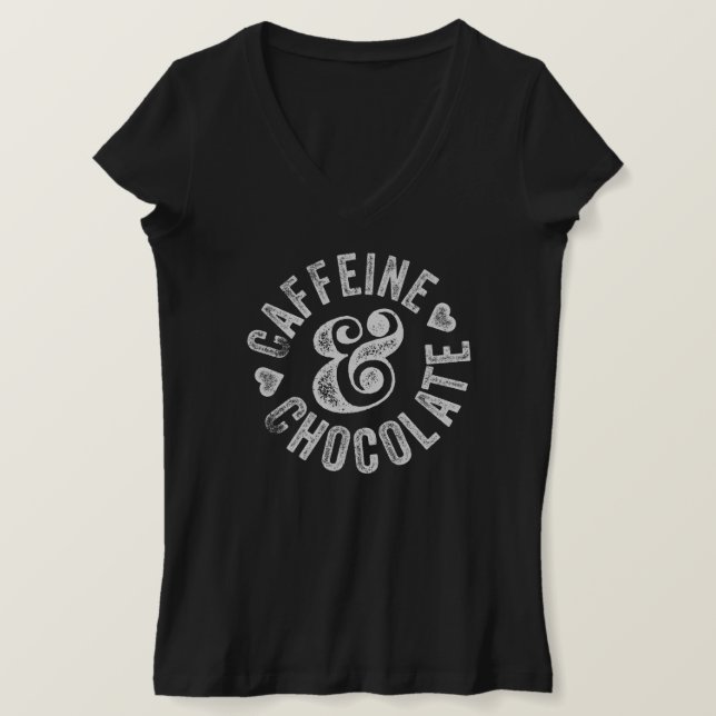 Koffein och choklad tee (Design framsida)