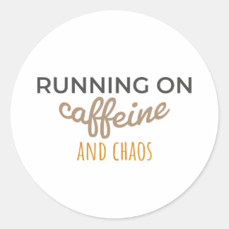 Koffein- och kaosläge runt klistermärke