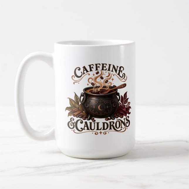 Koffein och Kokkärl Kaffemugg (Vänster)