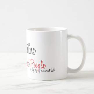 Koffein och nikotin kaffemugg