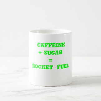 Koffein + Sugar=Rocket tankar Kaffemugg