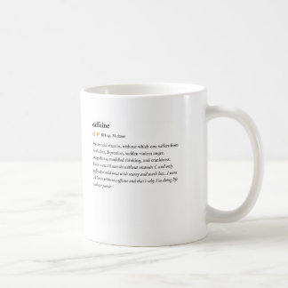 koffein - Urban Dictionary mugg