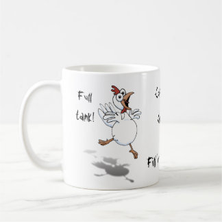Koffeinchick! Fyll 'er upp, behaga! Kaffemugg