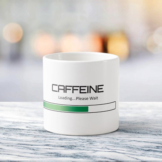 Koffeinladdning Espressomugg (Skapare uppladdad)