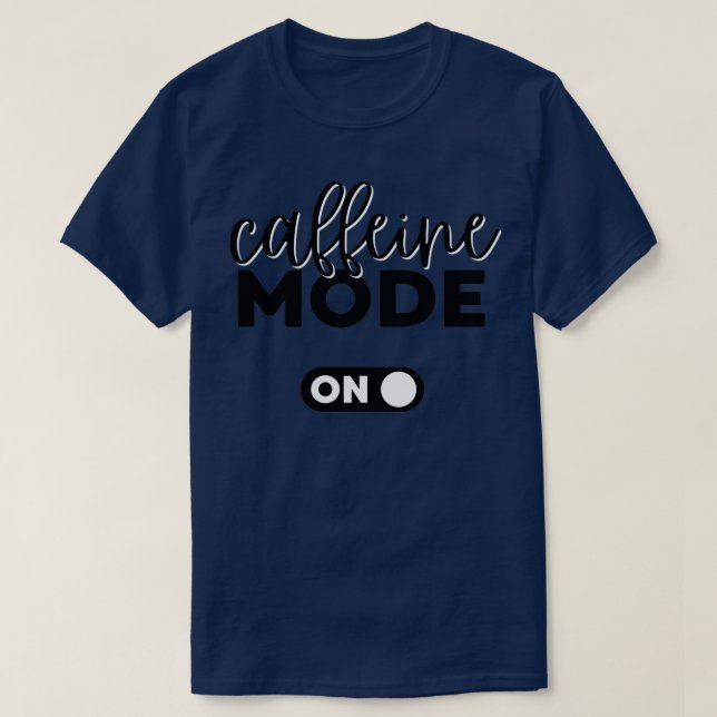Koffeinläge på t shirt (Design framsida)