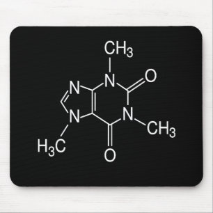 koffeinmolekyl musmatta