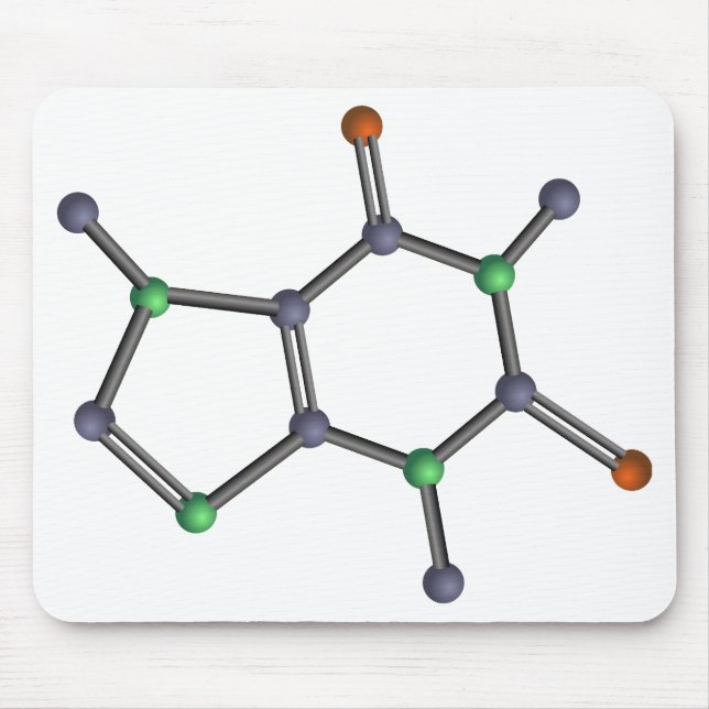 Koffeinmolekyl Musmatta (Framsidan)