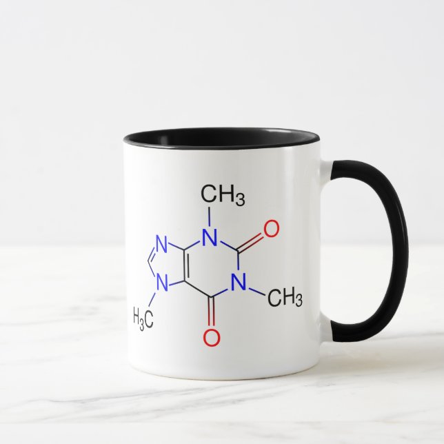 Koffeinmolekylmugg Mugg (Höger)