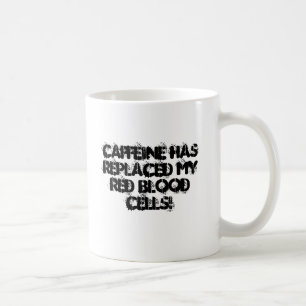 Koffeinspringor till och med min åder kaffemugg