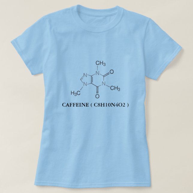 KOFFEINT-TRÖJA T SHIRT (Design framsida)