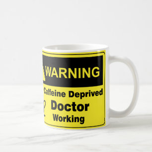 Koffeinvarningsdoktor Kaffemugg