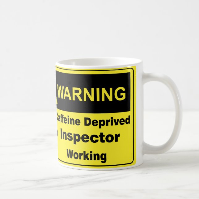 Koffeinvarningsinspektör Kaffemugg (Höger)