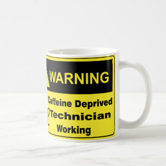 Koffeinvarningstekniker Kaffemugg
