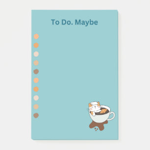 Koffekatt Spa Post-it Block