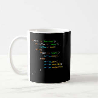Koffekodningsgåva för koder för Java-programmerare Kaffemugg