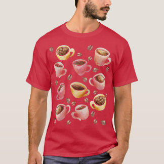 Koffekonstnär Barista T Shirt