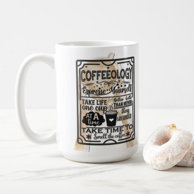 Koffeologi Kaffemugg (Med munk)