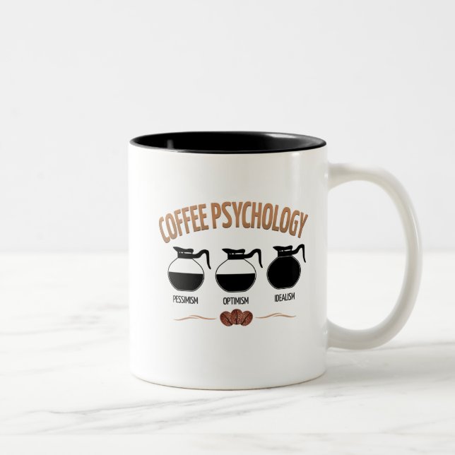 Koffepsykologi Två-Tonad Mugg (Höger)