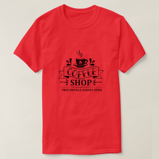 Koffertfria påfyllningar är alltid öppna01 t shirt (Design framsida)