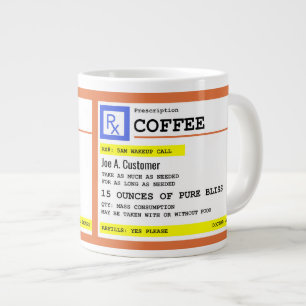 Koffertkod Jumbo Mugg med eget namn