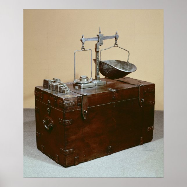 Koffertvågar och vågar poster (Framsidan)