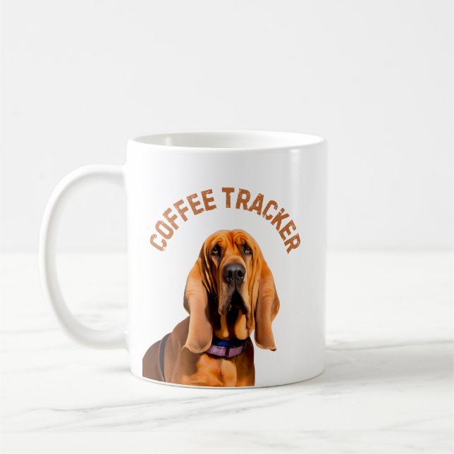 Koffespåraren Hound-Hund Kaffemugg (Vänster)