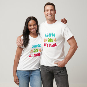 KOFFET PÅ MIN MIN KONSTRUKTION T SHIRT
